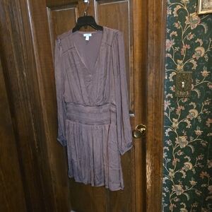 Nine West Coffee Color Night Out Dress